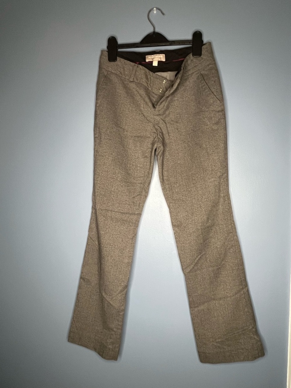Banana Republic Tan Wool-Blend Chinos